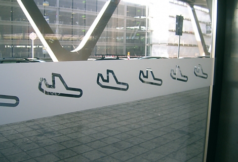 ASLAN Etched Dry-Apply Window Film EL 300