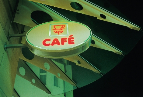 Aslan White Blockout (Black adhesive) for Illuminated Signs