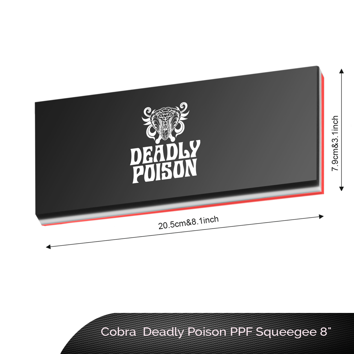 Cobra Deadly Poison PPF Squeegee 8"