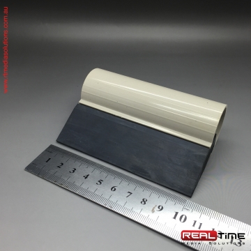 Black Smoothie Tube Squeegee 100mm