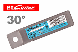 NT Cutter 9mm Snap-Off Blades 30° (BLUE)