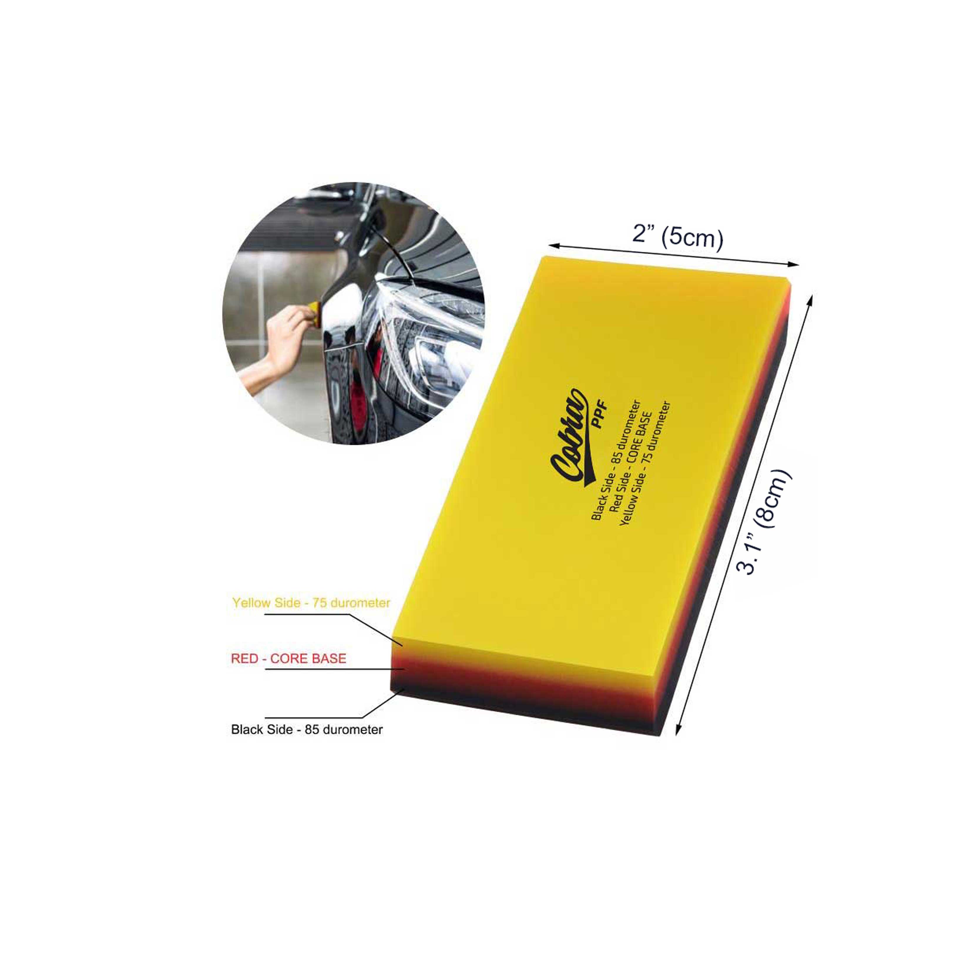 Cobra 3 Layer PPF Squeegee 2”