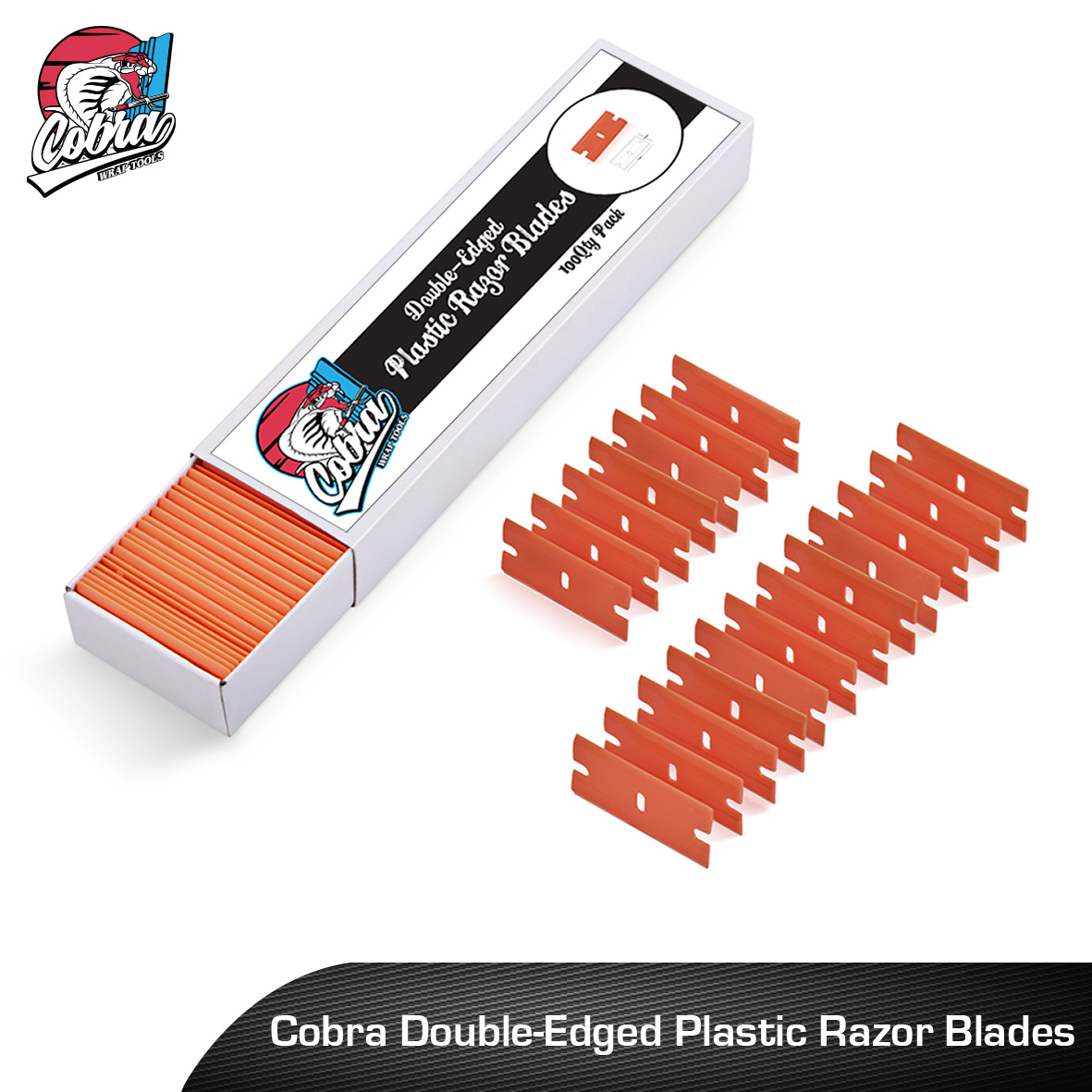 Plastic Razor Blades Double Edge-20pcs