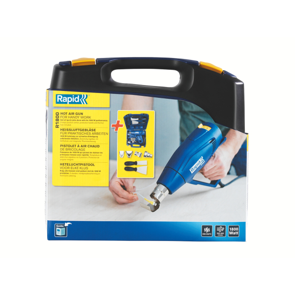 Rapid Hot Air Gun R1800 with Hard Case