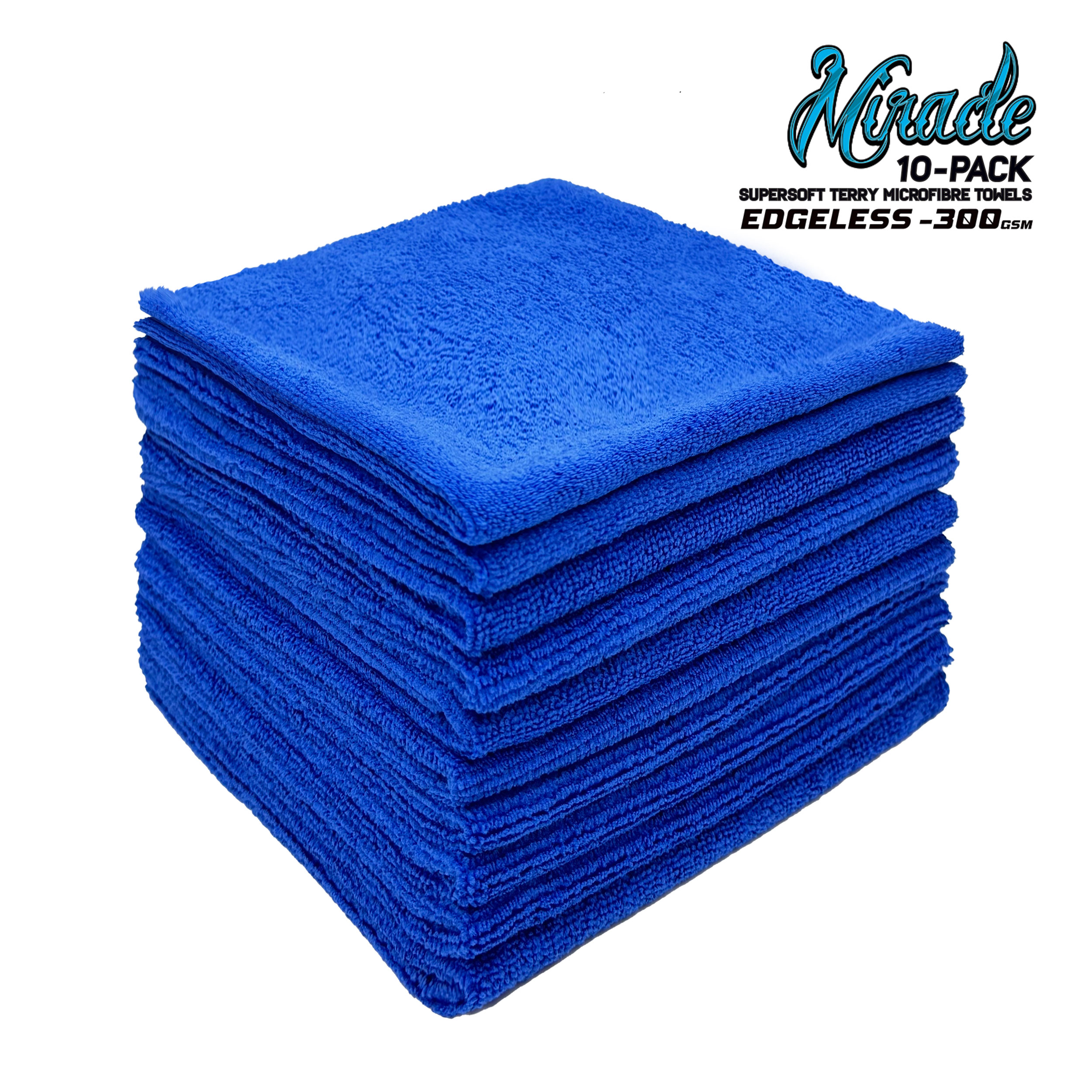 Miracle Edgeless 300 GSM Supersoft Terry Macrofibre Towel