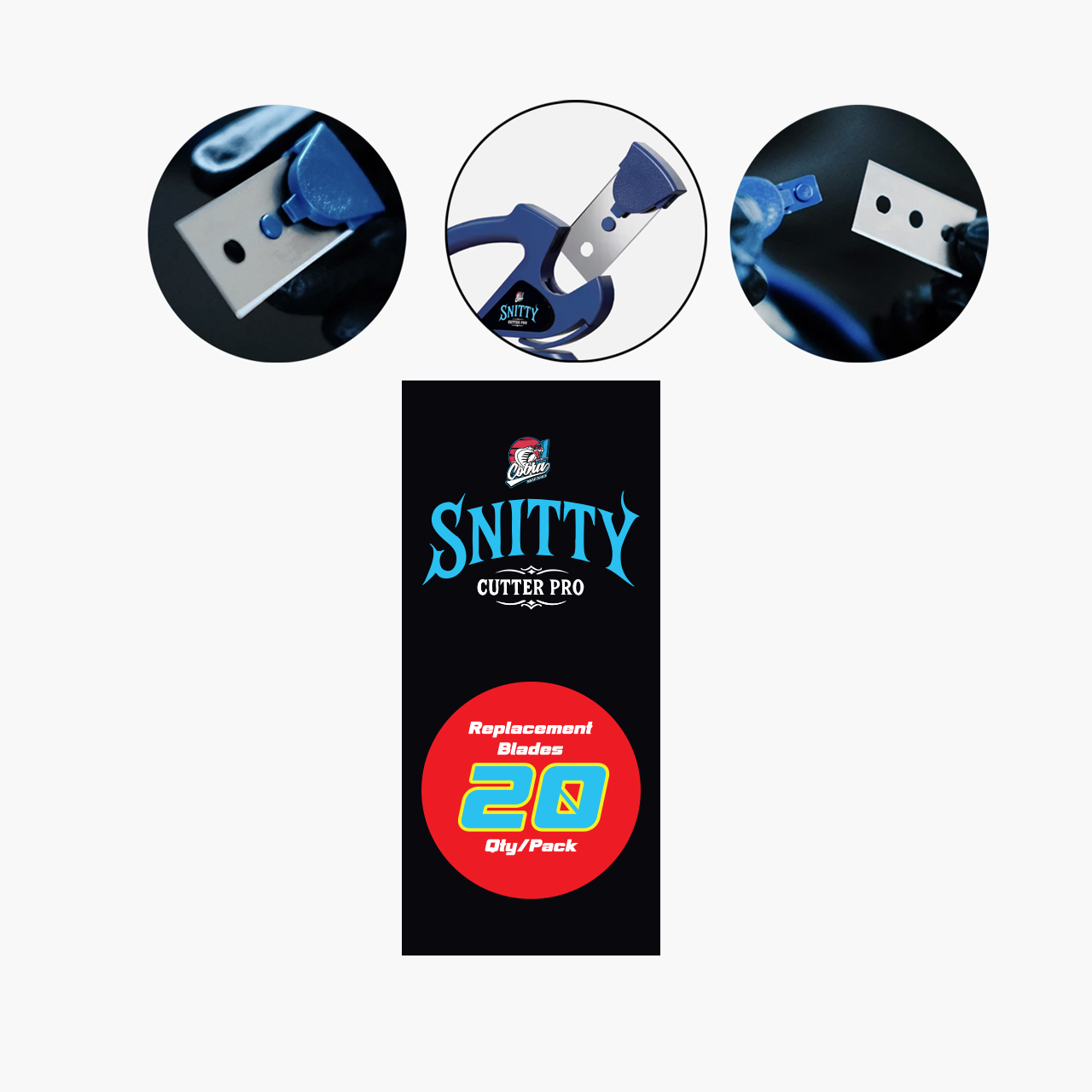 Cobra Snitty Cutter Pro - Replacement Blade- (20Blades/Pack)