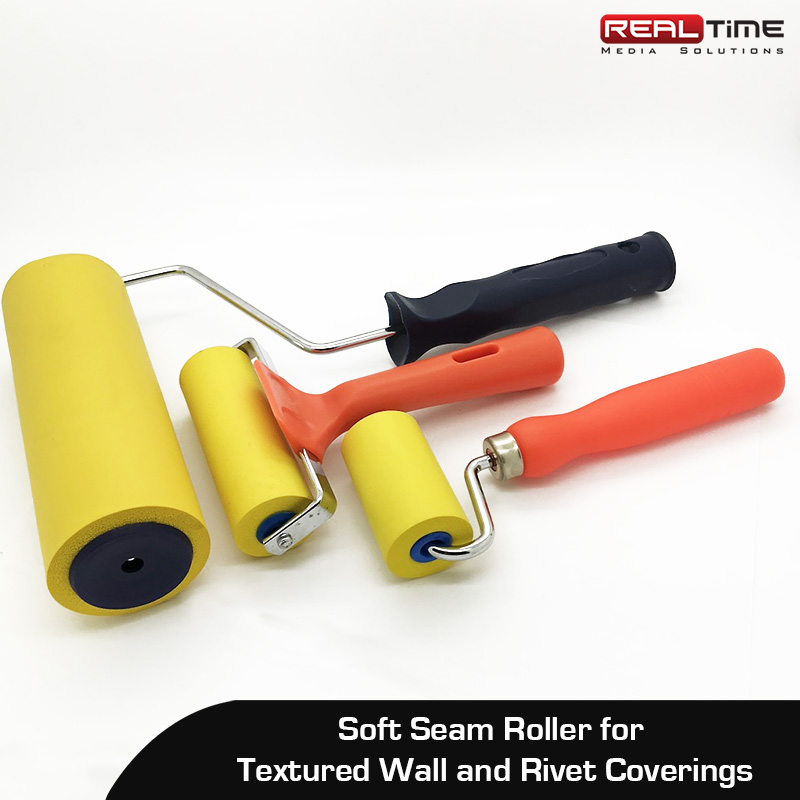 Soft Seam Rollers for Textured Wall and Rivet Coverings