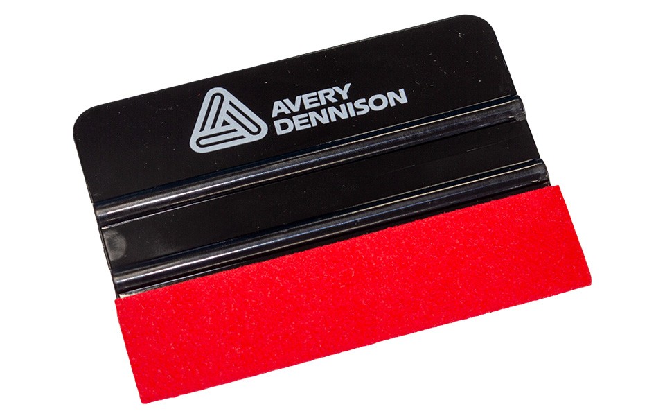 Avery Dennison Hard Card Felt Squeegee
